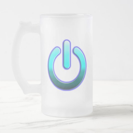 Mug en verre dépoli de Zer0 (Gauche)
