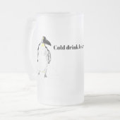 Mug en verre dépoli : froid (Devant gauche)