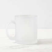 Mug en verre dépoli personnalisé pour chaque occas (Gauche)