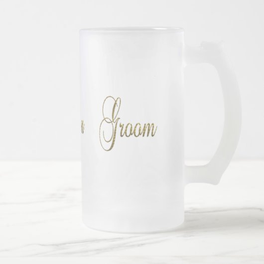 Mug en verre dépoli pour la chambre (Droit)