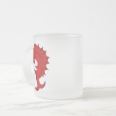 Mug en Verre Frosted SCA Tir-y-Don (Devant gauche)