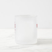 Mug en Verre Frosted SCA Tir-y-Don (Centre)
