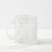 Mug en Verre givré avec Dentelle de Battenburg (Gauche)