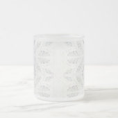 Mug en Verre givré avec Dentelle de Battenburg (Centre)