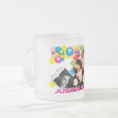 Mug en verre Justin Bieber (Devant gauche)