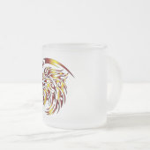 Mug en verre Zodiaque Lion (Devant droit)