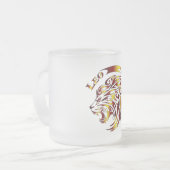 Mug en verre Zodiaque Lion (Devant gauche)