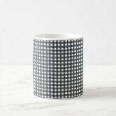 Mug En vichy noir et blanc (Centre)
