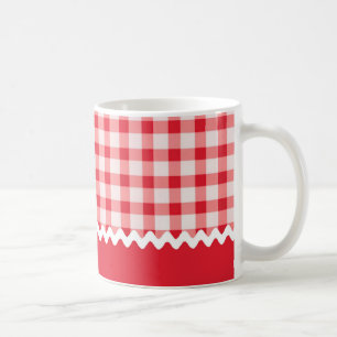 Mug En vichy rouge