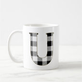 Mug en vichy Vérifier U (Gauche)