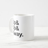 Mug En Vol | Expression de Motivation pour Voler (Devant gauche)