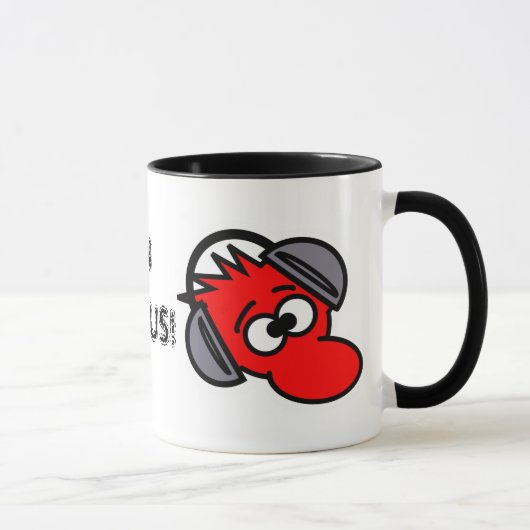 Mug EN VOUS CONCENTRANT ! Casque mou en céramique (Droite)