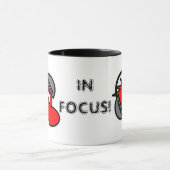 Mug EN VOUS CONCENTRANT ! Casque mou en céramique (Centre)
