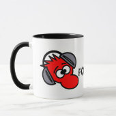 Mug EN VOUS CONCENTRANT ! Casque mou en céramique (Gauche)