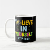 Mug En vous-même Motivational Test Day Enseignant (Gauche)