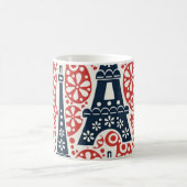 Mug Enamel Paris Folk Floral (Centre)