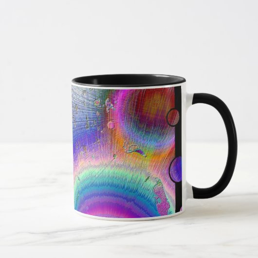 Mug Enamel Sunburst Fun Frame (Droite)