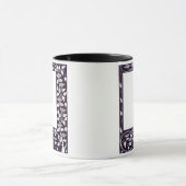 Mug Encadrez la conception, du "d'Arthur de Le Morte", (Centre)
