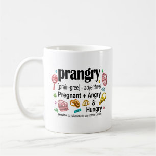 Mug Enceinte + en colère et affamée = en colère