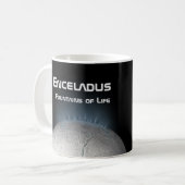 Mug Encelade Saturn Moon Fontaines de vie (Devant gauche)