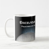 Mug Encelade Saturn Moon Fontaines de vie (Gauche)