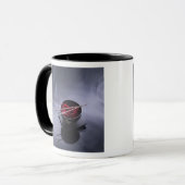 Mug Encens brûlant sur la cuvette de pétales (Devant gauche)