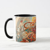 Mug Enchanted Bloom Art Nouveau Woman (Gauche)