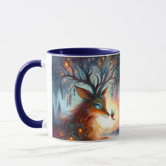 Mug Enchanted Castle Winter Art (Gauche)