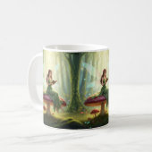 Mug Enchanted Day Fairy Reading a Book (Devant gauche)
