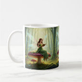 Mug Enchanted Day Fairy Reading a Book (Gauche)