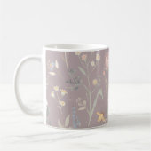 Mug Enchanted Garden Wildflower Butterfly Whimsical (Gauche)
