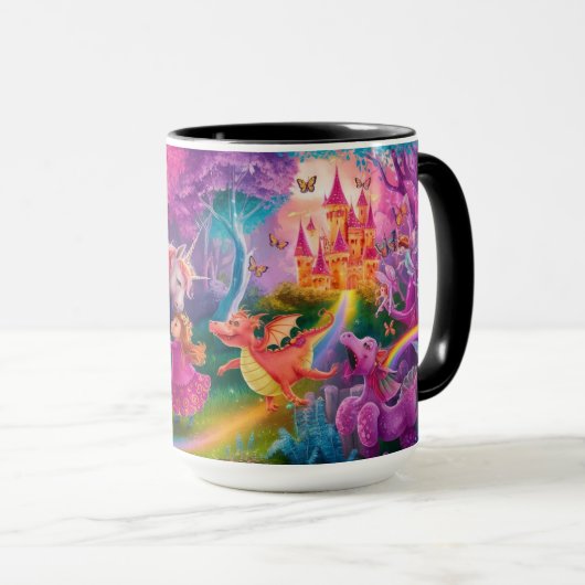 Mug Enchanted Imaginaire Forêt (Devant droit)