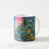 Mug Enchanted Psychedelic Dreamscape (Devant droit)