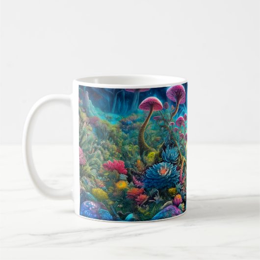 Mug Enchanted Psychedelic Dreamscape (Gauche)