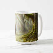 Mug  Enchanted Woodland Wizard Fantasy Art (Devant droit)