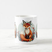 Mug Enchanter Floral Fox Woodland Folk Art (Centre)