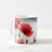 Mug Enchanter le champ des pavots (Devant gauche)
