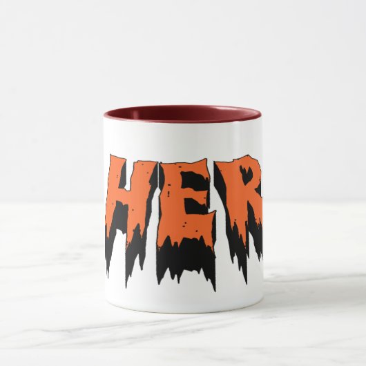 Mug Enchantez vos matins avec une mignonne crème Éffra (Centre)
