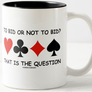 Mug Enchérir Ou Ne Pas Soumettre Une Offre? Voilà Le P