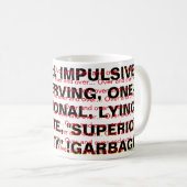 Mug Encore et encore... (Devant droit)