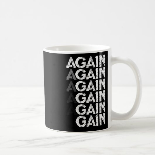 Mug Encore Gain Drôle Bodybuilding Gym Entraînement Ca (Droite)