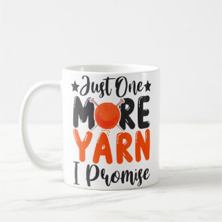 Mug Encore un fil, je promets Tricot Broderie