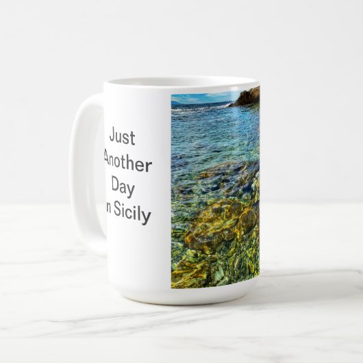 Mug Encore un jour en Sicile (Devant gauche)