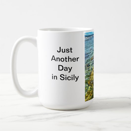 Mug Encore un jour en Sicile (Gauche)