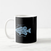 Mug Encore un lancer je promets Cadeau de pêcheur (Gauche)