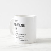 Mug Encouragement Bible Verses Proverbes 17:17   (Devant gauche)