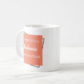 Mug Encouragement de la parentalité pandémique Rappel (Devant gauche)