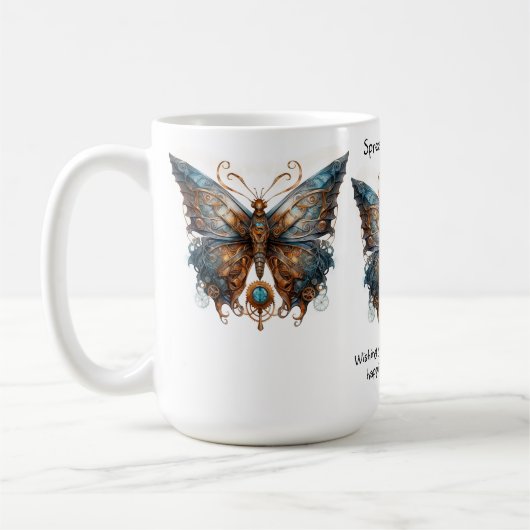 Mug Encouragement des papillons (Gauche)