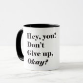 Mug Encouragement et citation de motivation de (Devant gauche)