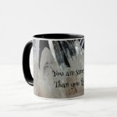 Mug Encouragement Force inspirationnelle Quartz (Devant gauche)